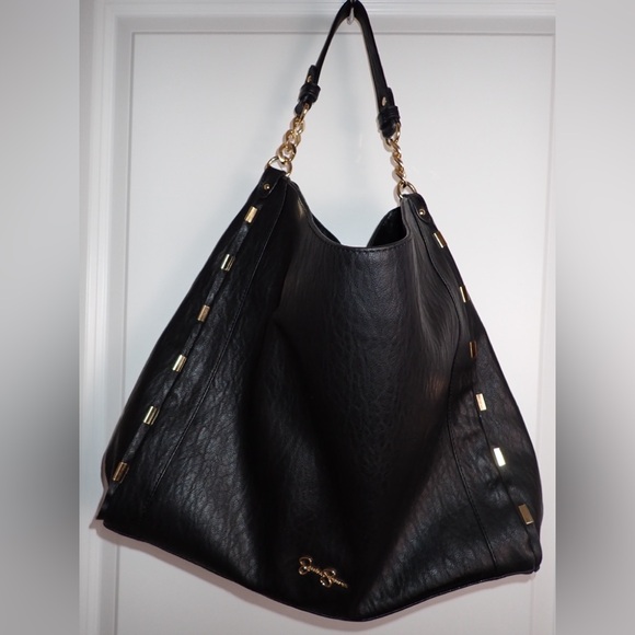 Jessica Simpson Handbags - Jessica Simpson Black Hobo Tote Shoulder Handbag